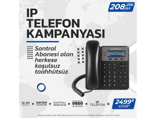 IP Telefon Hediye Kampanyası