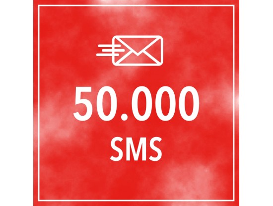 50.000 Toplu SMS Başlıklı
